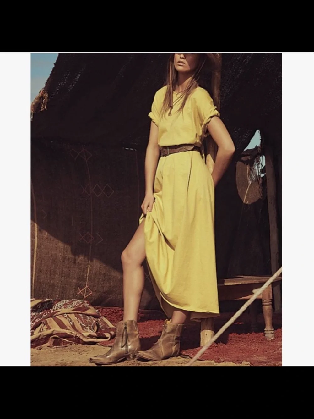 Free people beach sorrento midi dress - Picture 3 of 10
